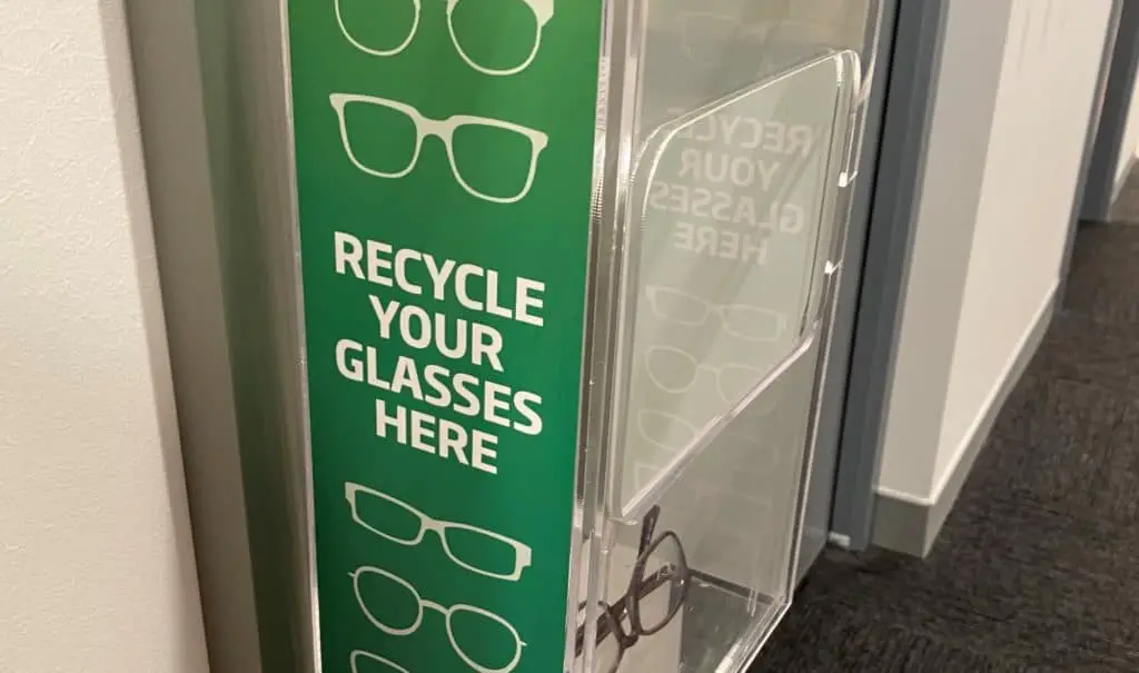 specsavers recycling